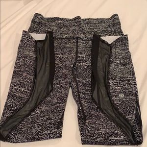 Lululemon running crops